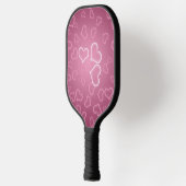 Rot und Grau-Pickleball-Paddel Pickleball Schläger (Links)