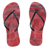 Rot- und Graurauch Badesandalen (Fußbett)