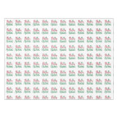 Rot und Grün Buon Natale Küche Esstisch Tischdecke (Vorderseite (Horizontal))