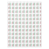 Rot und Grün Buon Natale Küche Esstisch Tischdecke (Vorderseite)