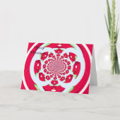 Rot und Grün des Fraktals Weihnachten (Vorderseite)