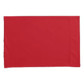 Rot und Grün farbig Kissenbezug (Vorderseite-Rechts)