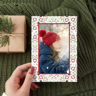 Rot und Grün Foto Weihnachten