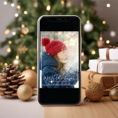 Rot und Grün frohe Weihnachten Ein Foto