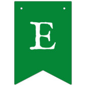 Rot und Grün frohe Weihnachten und Bows Wimpelkette (Zweite Fahne)