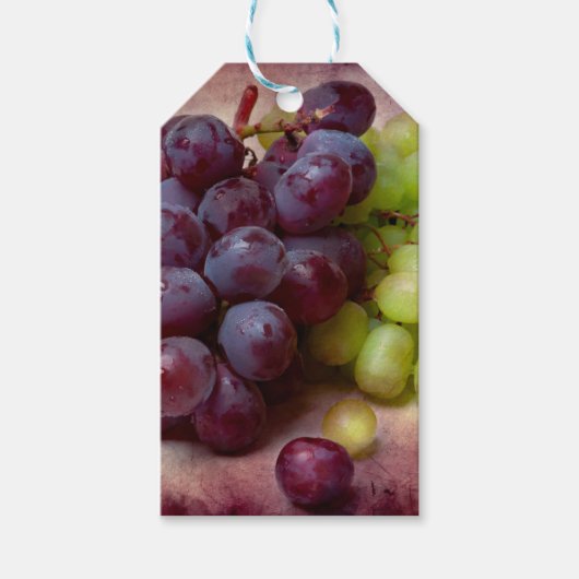 Rot und Grün Geschenkanhänger (Vorderseite)