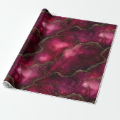 Rot und Grün Geschenkpapier (Ungerollt)