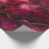 Rot und Grün Geschenkpapier (Ecke)