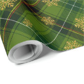 Rot und Grün Geschenkpapier (Rolleneckpunkt)