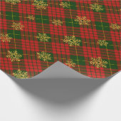 Rot und Grün Geschenkpapier (Ecke)