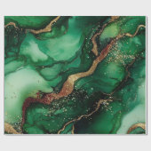 Rot und Grün Geschenkpapier (Flach)