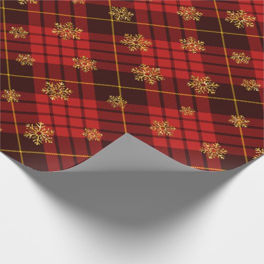 Rot und Grün Geschenkpapier (Ecke)