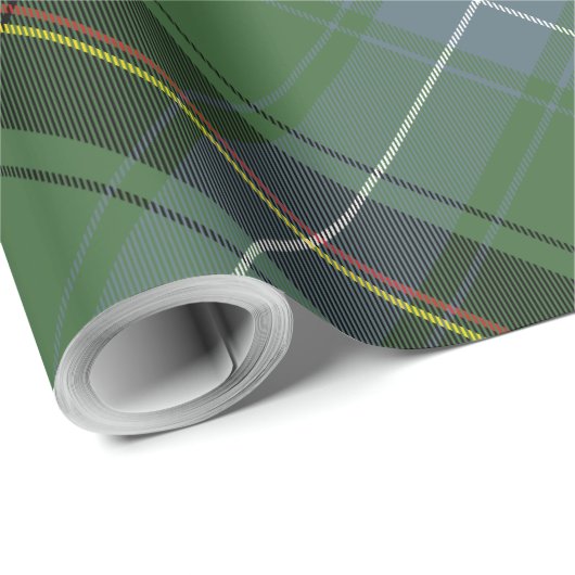 Rot und Grün Geschenkpapier (Rolleneckpunkt)