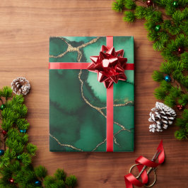 Rot und Grün Geschenkpapier