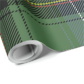 Rot und Grün Geschenkpapier (Rolleneckpunkt)