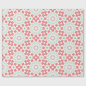 Rot und Grün Geschenkpapier (Flach)