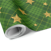 Rot und Grün Geschenkpapier (Rolleneckpunkt)