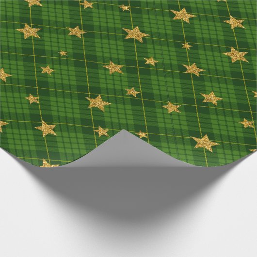 Rot und Grün Geschenkpapier (Ecke)