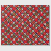 Rot und Grün Geschenkpapier (Flach)