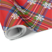 Rot und Grün Geschenkpapier (Rolleneckpunkt)