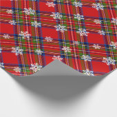 Rot und Grün Geschenkpapier (Ecke)