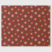 Rot und Grün Geschenkpapier (Flach)