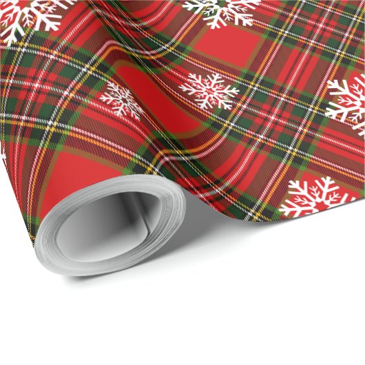 Rot und Grün Geschenkpapier (Rolleneckpunkt)