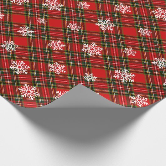 Rot und Grün Geschenkpapier (Ecke)