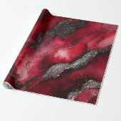 Rot und Grün Geschenkpapier (Ungerollt)