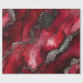 Rot und Grün Geschenkpapier (Flach)