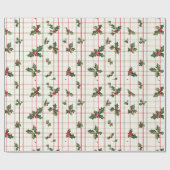 Rot und Grün Geschenkpapier (Flach)