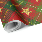 Rot und Grün Geschenkpapier (Rolleneckpunkt)