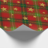 Rot und Grün Geschenkpapier (Ecke)