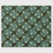 Rot und Grün Geschenkpapier (Flach)