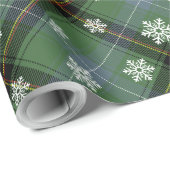 Rot und Grün Geschenkpapier (Rolleneckpunkt)