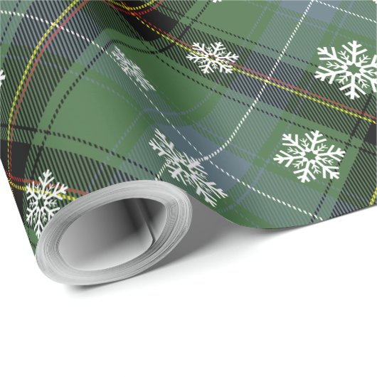 Rot und Grün Geschenkpapier (Rolleneckpunkt)