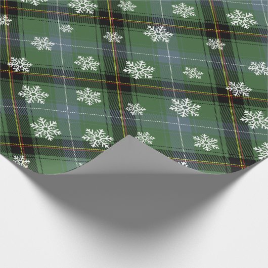 Rot und Grün Geschenkpapier (Ecke)