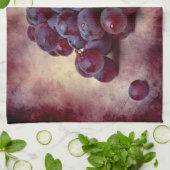 Rot und Grün Geschirrtuch (Gefaltet)