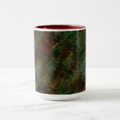 Rot und Grün gesprenkelte Wand Tasse (Zentrum)