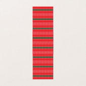 rot und grün gestreiften Hintergrund Visitenkarten (Außenseite Aufgefaltet)