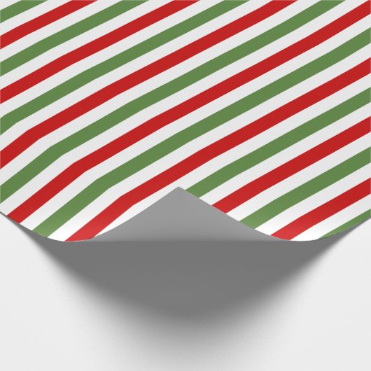 Rot und Grün gestrichen Geschenkpapier (Ecke)