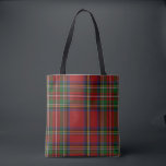 Rot und Grün Kariert Tasche<br><div class="desc">Rot und Grün Royal Stewart Tartan Pattern</div>