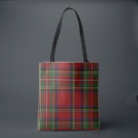 Rot und Grün Kariert Tasche<br><div class="desc">Rot und Grün Royal Stewart Tartan Pattern</div>