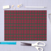 Rot und Grün kariertes Seidenpapier (Handwerk)