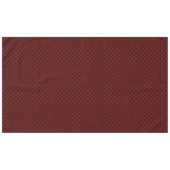 Rot und Grün-Klassischer Tartan-Muster Urlaub Tischdecke (Vorderseite (Horizontal))