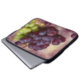 Rot und Grün Laptopschutzhülle (Vorne Knopf)