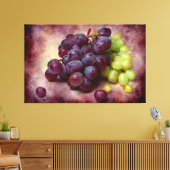 Rot und Grün Leinwanddruck (Insitu (Wohnzimmer))