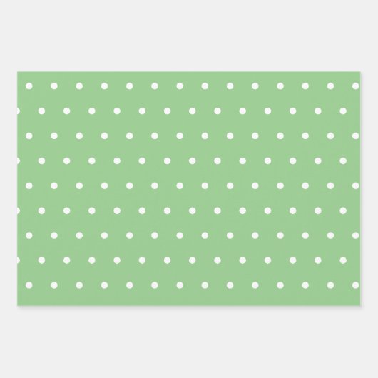 Rot und Grün Moderne Muster Weihnachten Geschenkpapier Set (Vorderseite)