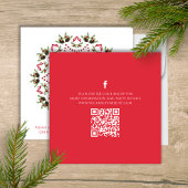 Rot und Grün Niedlich Frohe Weihnachten Party Einladung