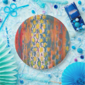 Rot und Grün Pappteller (Party)